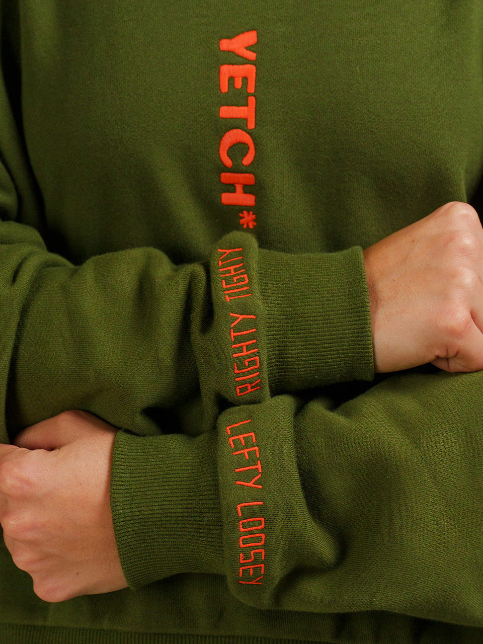 LEFTY LOOSEY, RIGHTY TIGHTY CREWNECK