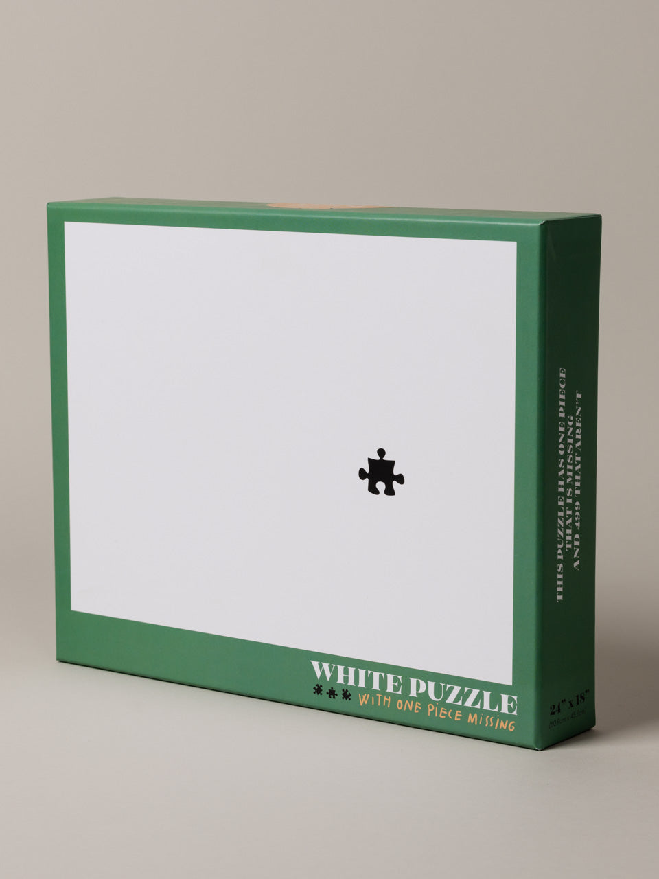 INCOMPLETE WHITE PUZZLE