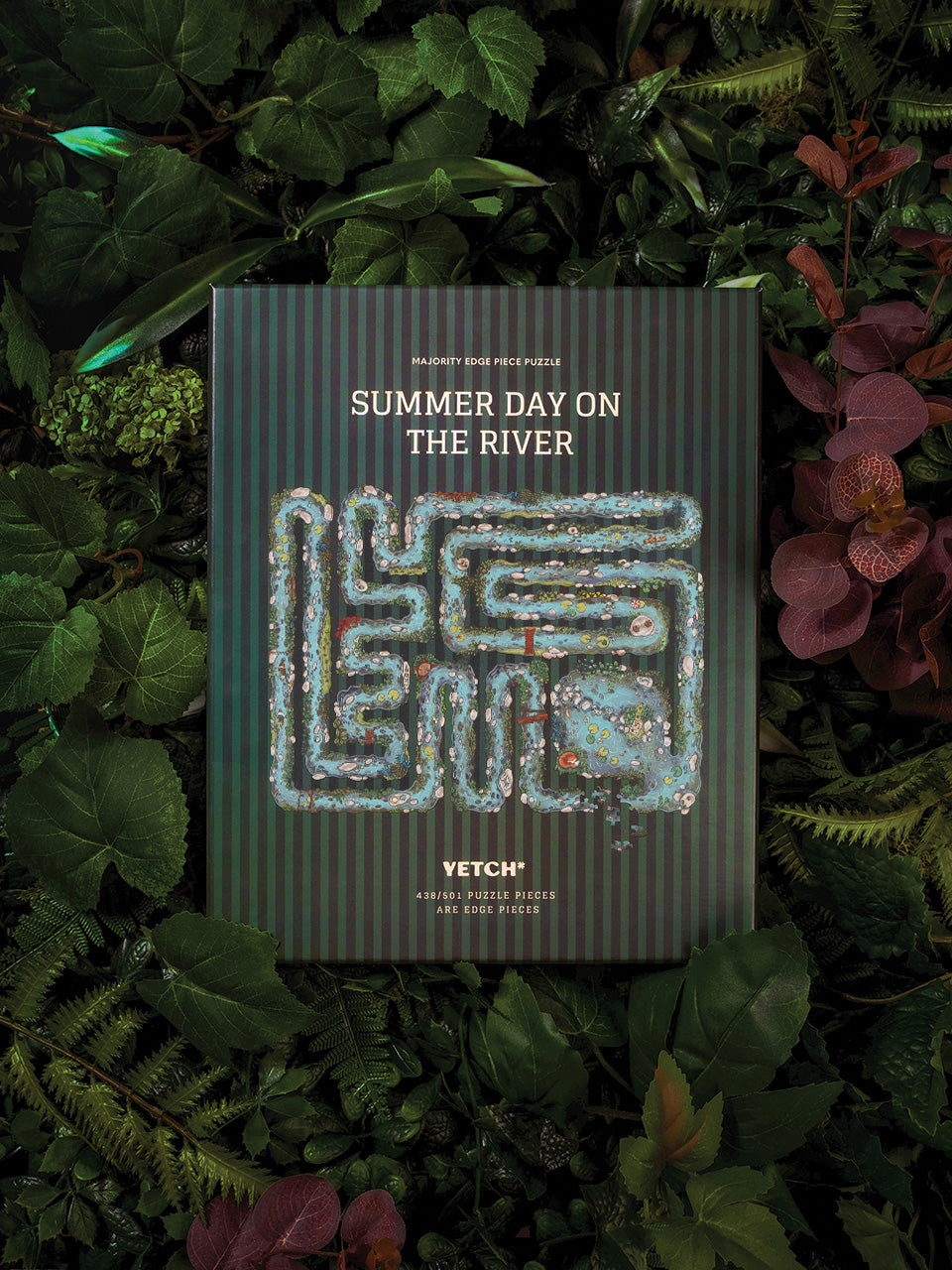 EDGE PIECE PUZZLE: SUMMER DAY ON THE RIVER – Yetch Studio