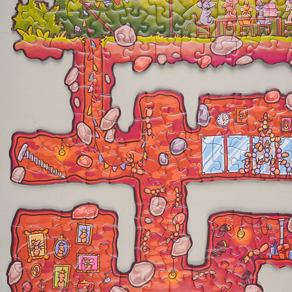 EDGE PIECE PUZZLE: BIRTHDAY HEIST ON THE HILLSIDE